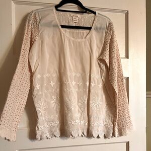 Sundance , XS , beautiful lace blouse